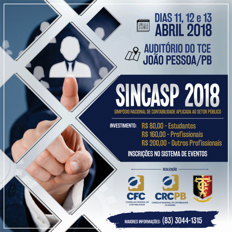 SINCASP 2018 – Auditório do TCE – João Pessoa/PB