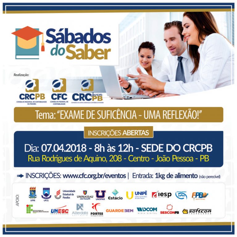 SÁBADO DO SABER – João Pessoa/PB – 07.04.2018