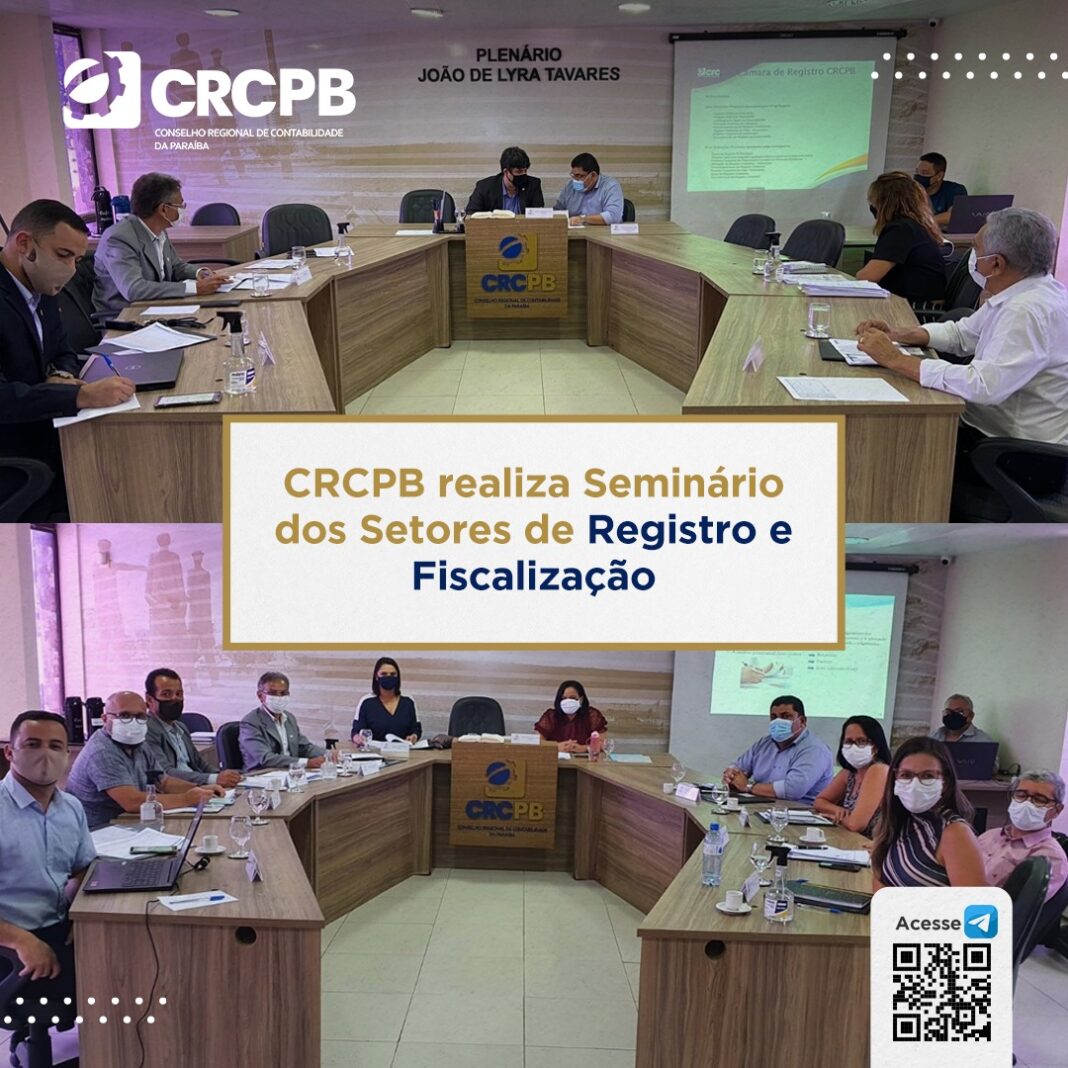 Crcpb Realiza Seminário Dos Setores De Registro E Fiscalização Crc Pb 4061